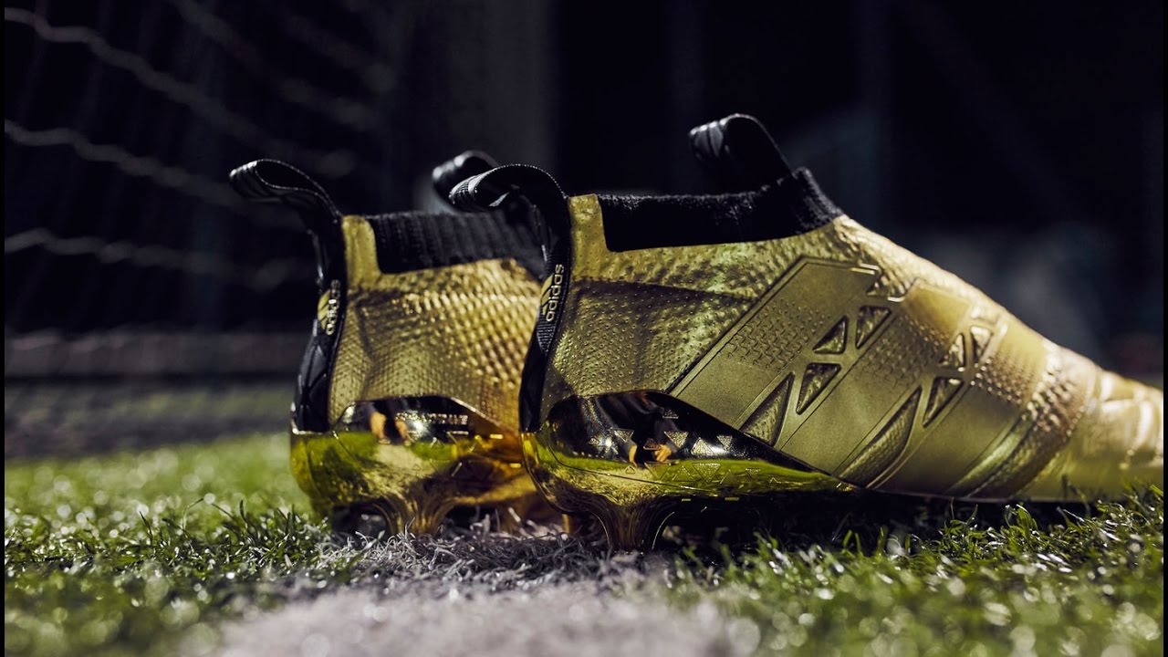 Limited Edition Adidas Ace 16+ Purecontrol Space Craft with Gold Color