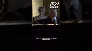 'I just signed it': Trump says he personally signed Iran peace agreement Jst News Updates
