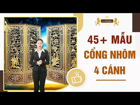 Video ✅ 45+ Mẫu Cổng Nhôm Đúc 4 Cánh Siêu Đẹp Cho Biệt Thự,... - youtube
