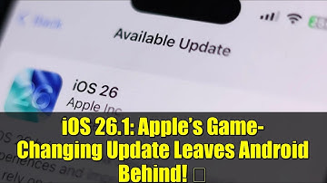 iOS 26.1: Apple’s Game-Changing Update Leaves Android Behind! 🚀