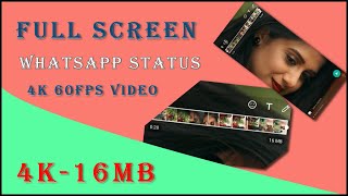 How To Create Trending Full Screen WhatsApp Status In Mobile 2020 - VJ EDIT STUDIO screenshot 1