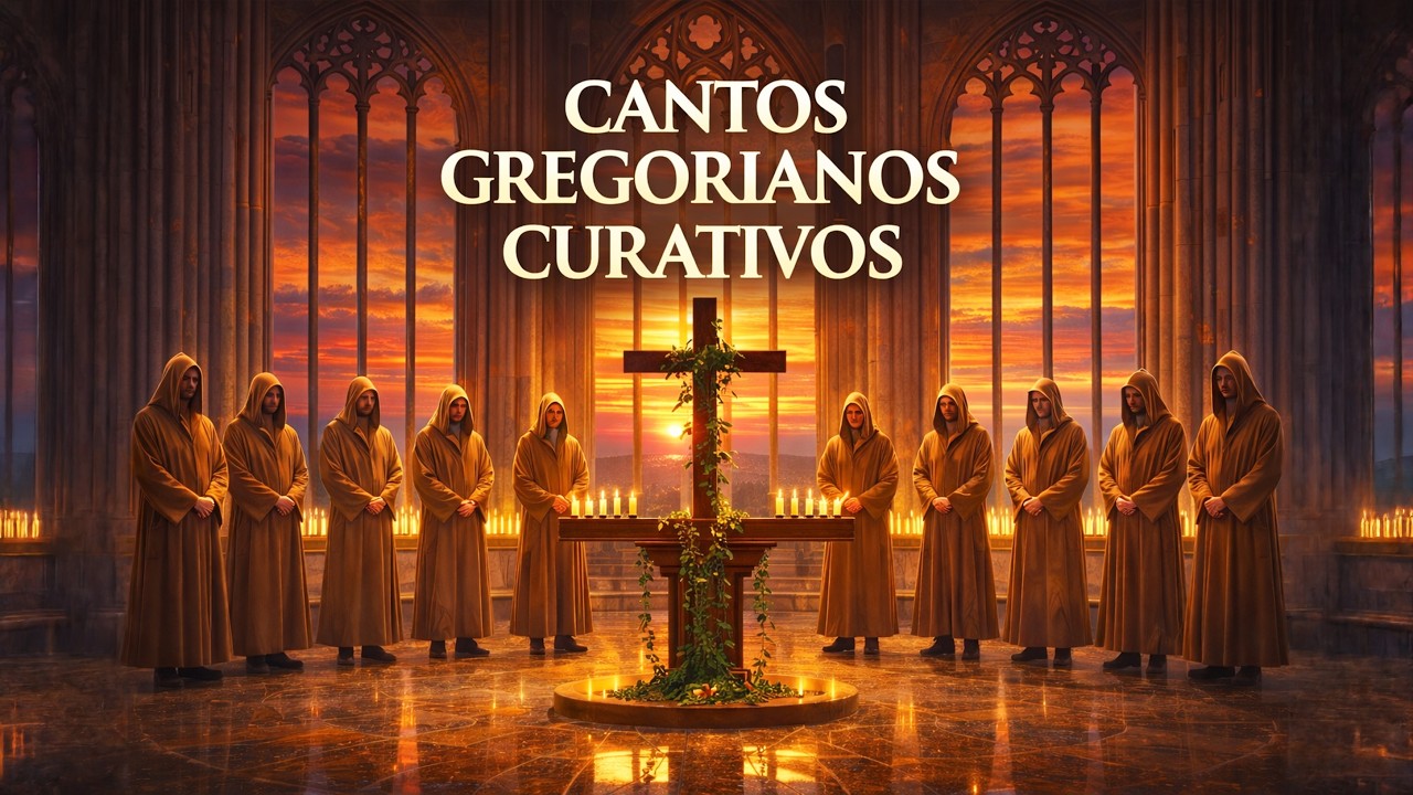 Canto gregoriano curador ✦ Restauração divina (432 Hz) | Canto antigo dos monges para paz e proteção