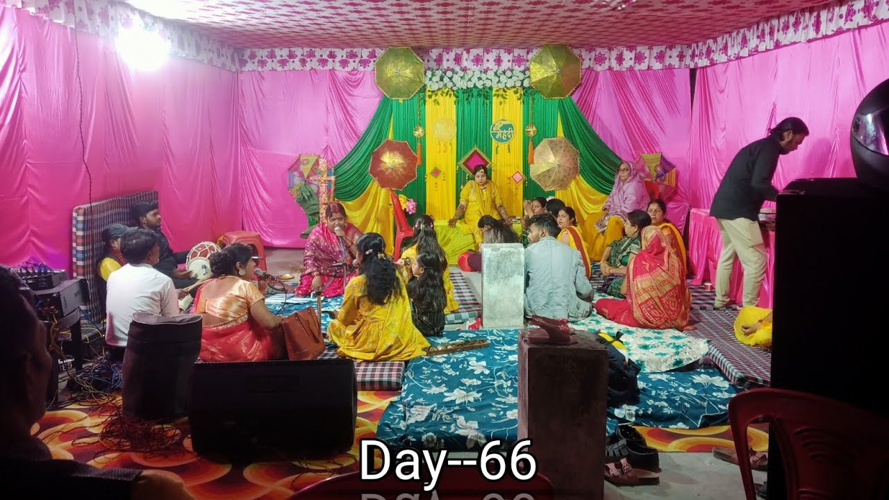 Mota Bhai Ke Ghar Haldi ceremony 😊