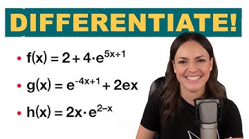 Derivatives of Exponential Functions – Calculus Easily Explained