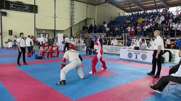 Mincho Hadjiev v Danylo Mancari WAKO European Cham...