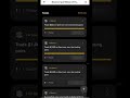 Binance Crypto Trading task And recvived Reward #binance #shortvideo #shorts #video