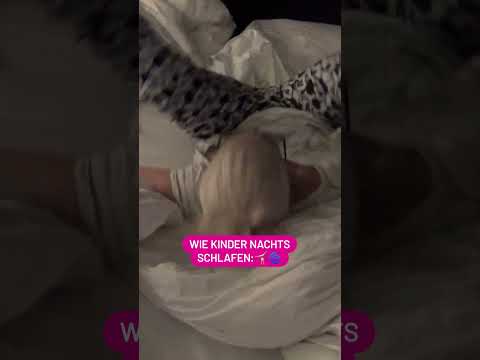 Nachts wird Leistungssport betrieben! ☝️😅 | Daniela Katzenberger #shorts #14