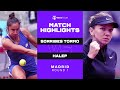 WTA Madrid 2021: Simona Halep vs Sorribes Tormo's HIGHLIGHTS