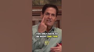 ONLY HAVE TO BE RIGHT ONCE!!! @markcuban5937 #sucess #motivation #right #try #experience #university