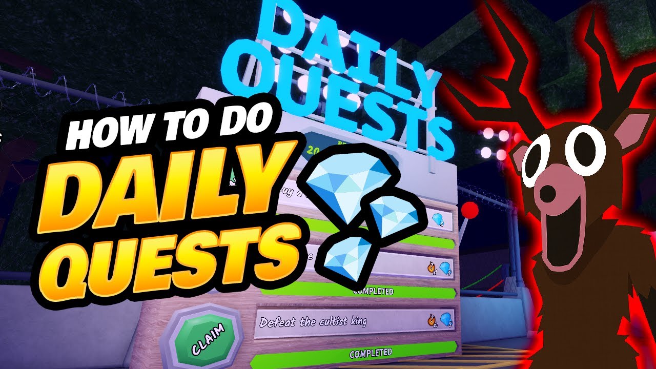 Легкие алмазы за ежедневные задания в 99 ночей