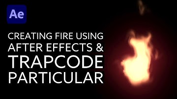 Creating REALISTIC flames using Trapcode Particular | After Effects Tutorial