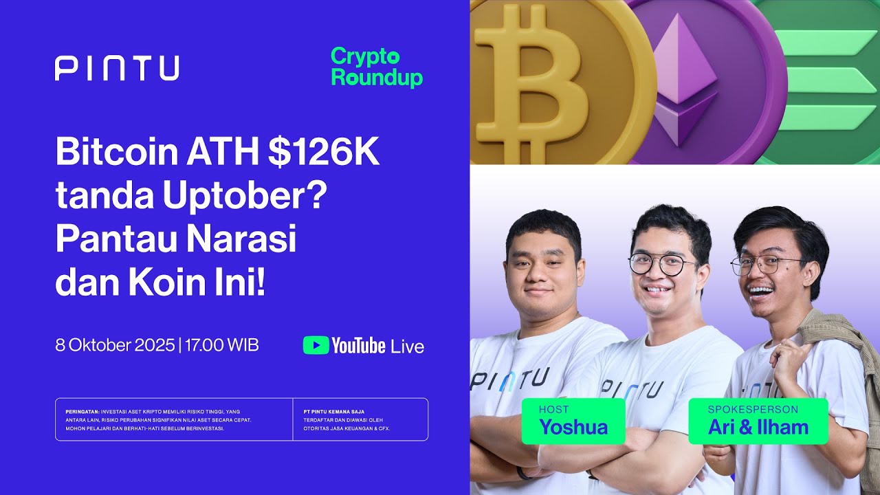 Bahas Crypto Market Update: Uptober, BTC ATH 2025 & Privacy Coins Crypto!