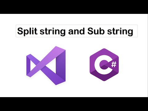 Split and Sub String for Visual C#