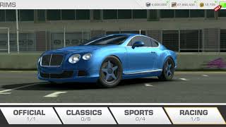 Real Racing 3 - Bentley Continental GT Speed Fully Upgraded screenshot 4