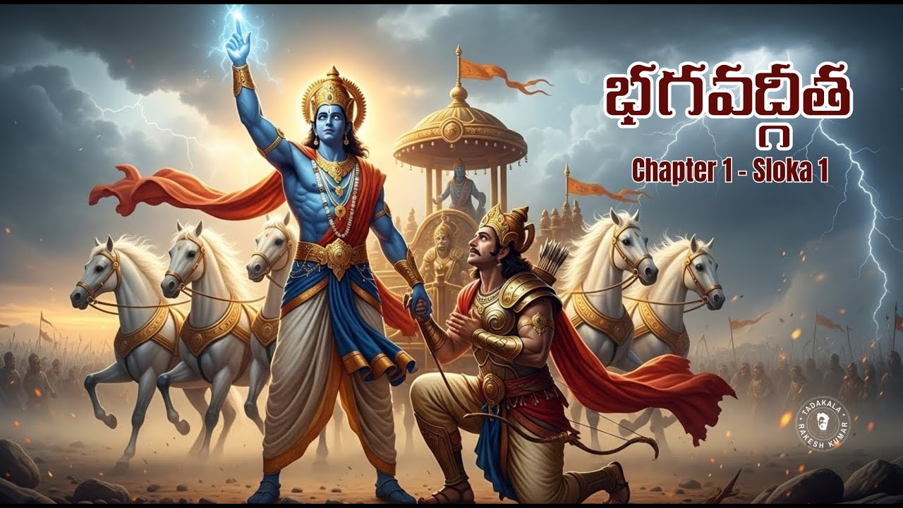 భగవద్గీత | Bhagavad Gita Telugu Slokas With Story Telling