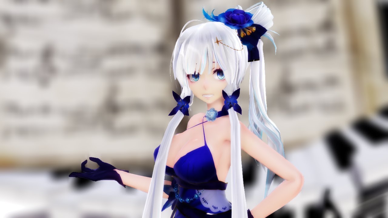 Mmd イラストリアス De クラブ マジェスティ アズレン Youtube