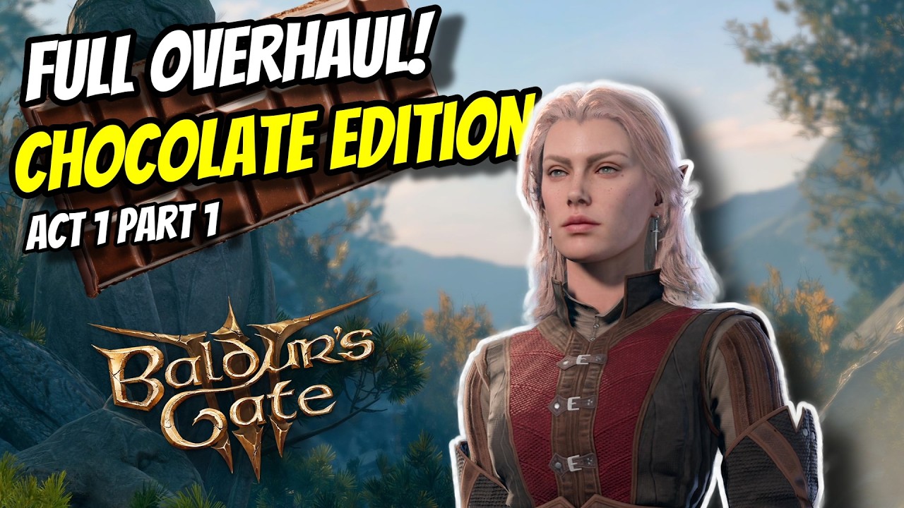 Lonewolf Chocolate Edition Playthrough Act 1 Part 1 (Honour Ruleset)  - Baldur's Gate 3