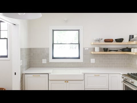 Video: Backsplash çubuklarını nasıl kesersiniz?