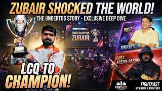 Zubair Went From LCQ to EWC Champion! 😱 | FightKast with MKRayden & Kashif Rasheed #pvgf