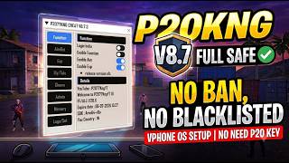 P20KNG V8.7 FULL SAFE | NO BAN & BLACKLISTED | VPHONE OS SETUP, NO NEED KEY | CS AND BR RANK WORKING screenshot 2