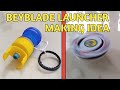 Comment fabriquer un lanceur beyblade  lanceur beyblade fait maison  lanceur beyblade en plastique  ad crafts 