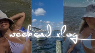 JUICY JUNE | Weekend Vlog + Boat Day