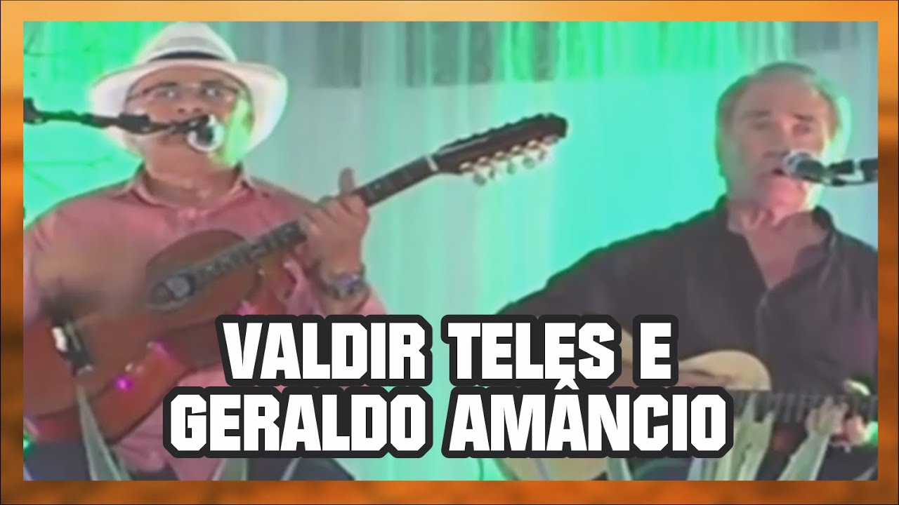 VALDIR TELES E GERALDO AMANCIO - UMA HOMENAGEM A SEBASTIÃO DA SILVA - QUADRÃO PERGUNTADO