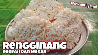 Download Lagu BEGINI CARANYA MEMBUAT RENGGINANG YANG GURIH RENYAH DAN MEKAR MP3