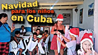 Thumbnail image for Les celebramos la Navidad por PRIMERA Vez 😱!!!! Así sorprendimos🤩 a estos Niños Cubanos