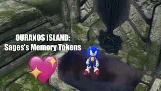Sonic Frontiers  Ouranos Island  Sages Memory Tokens