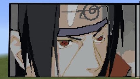 Itachi Pixel Art Tutorial (2)
