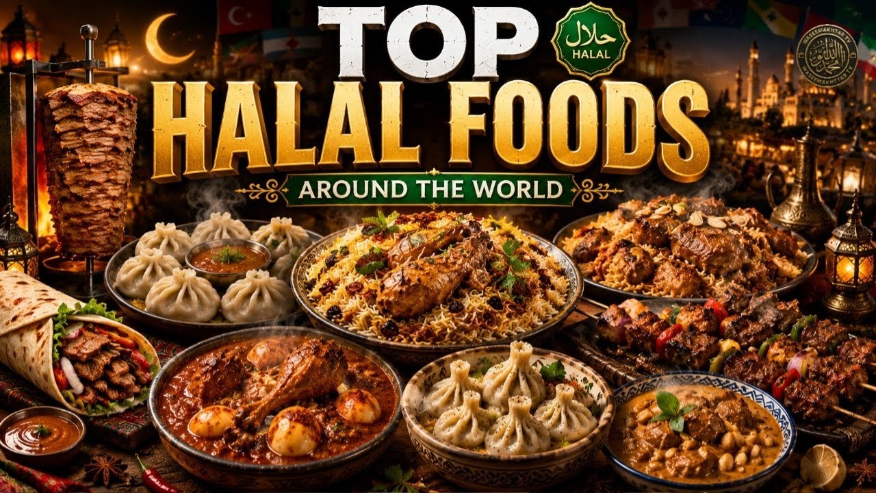 TOP HALAL FOODS Around The World 🌍 | Ultimate Muslim Food Documentary @waseemakhtartv 