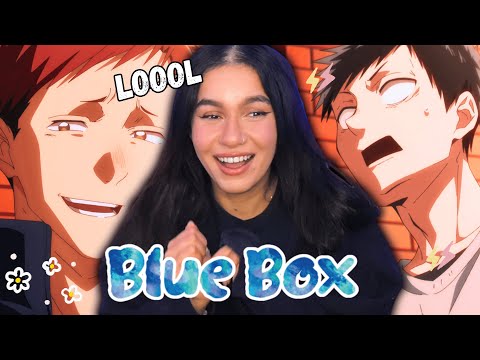 HARYU IS HILARIOUS 😂│Blue Box Episode 3 Reaction│アオのハコ