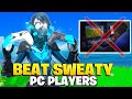 How To Beat SWEATY PC PLAYERS On Console! (Fortnite Tips PS4 + Xbox)