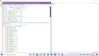 Membuat Program Kasir Sederhana mengunakan Aplikasi Bahasa PYTHON