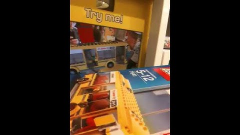 Augmented Reality at Lego store