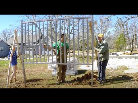 DIY Metal Fence Part 3