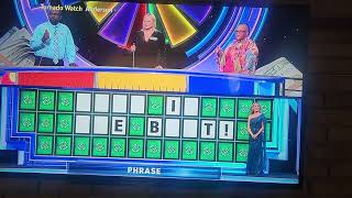 HE ACTUALLY SAID THAT! Wheel of Fortune getting spicy !!  😆
