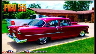 55 Chevy Pro Nitrous on the Street