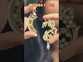Bugdi Earcuff🤌🏻💖 #trendingvideo #earcuff #meeshoearring #bugdi #jewellery #bridetobe