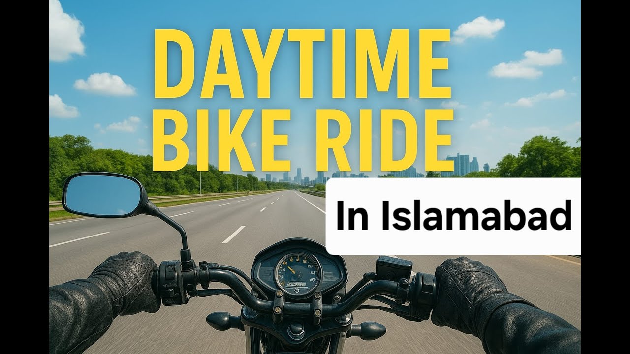 Amazing Bike Ride In Islamabad 😍😎 - YouTube
