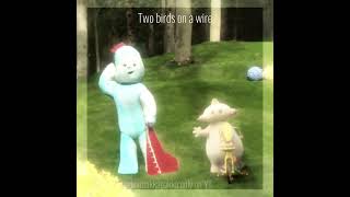 Doomed yaoi🥺☹️💔💔 // two birds on a wire |~|￼ #inthenightgarden #igglepiggle #makkapakka #edit #gay