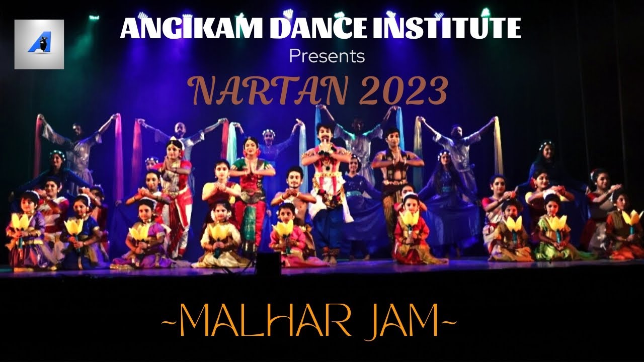Malhar Jam Dance Cover Nartan 2023 Angikam Dance Institute YouTube