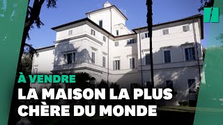 Présentée comme la plus chère du monde, cette maison est en vente