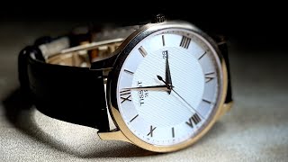 Tissot Tradition Series Gold Watch, Unboxing, Impressions. Gold Swiss Watch under 400$ / 32000Rupee.