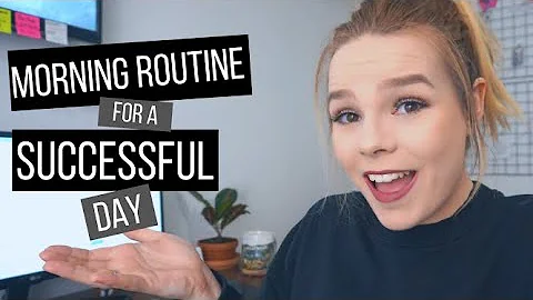 How to Create a Morning Routine For SUCCESS Workin...