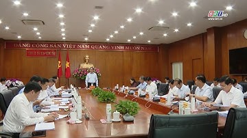 Ban Thường vụ Tỉnh ủy BR-VT cho ý kiến về tình hình phát triển KTXH- QPAN năm 2022 | BRTgo