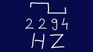 2294 hz square