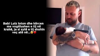 Babi Luiz loton dhe kërcen me vogëlushen e tij në krahë, ja si sytë e tij shohin veç atë në...🥺❤️