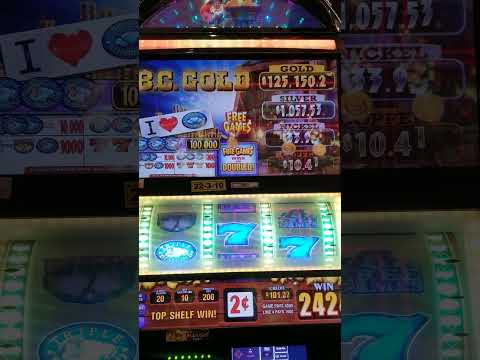 RIVER ROCK CASINO BC GOLD SLOTS!!! DOUBLE❤7